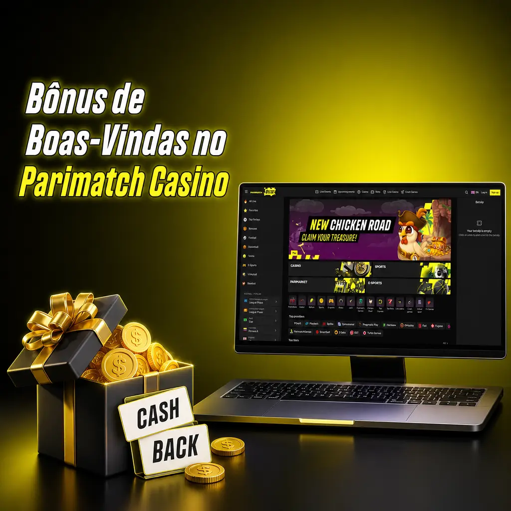 Bônus de Boas-Vindas Parimatch: 400% até R$4.000 no primeiro depósito para novos jogadores