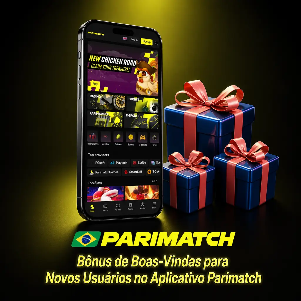 Bônus de boas-vindas Parimatch: 400% esportivo até R$4.000 ou 150% cassino até R$2.250 com rodadas grátis