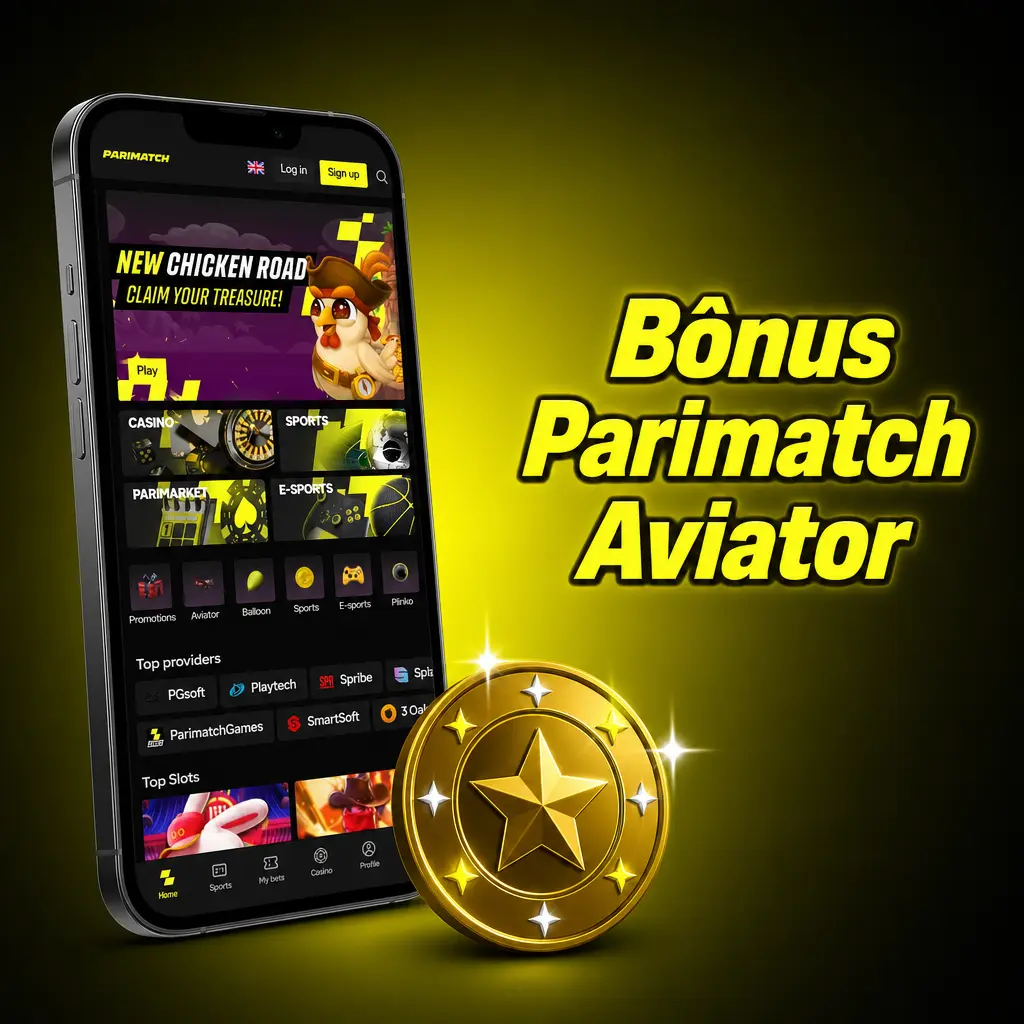 Bônus de boas-vindas Parimatch de 400% até R$4.000 para jogar Aviator e outros jogos de cassino