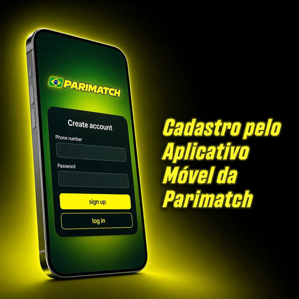 Cadastro no app móvel da Parimatch: baixar APK, instalar e criar conta no Android