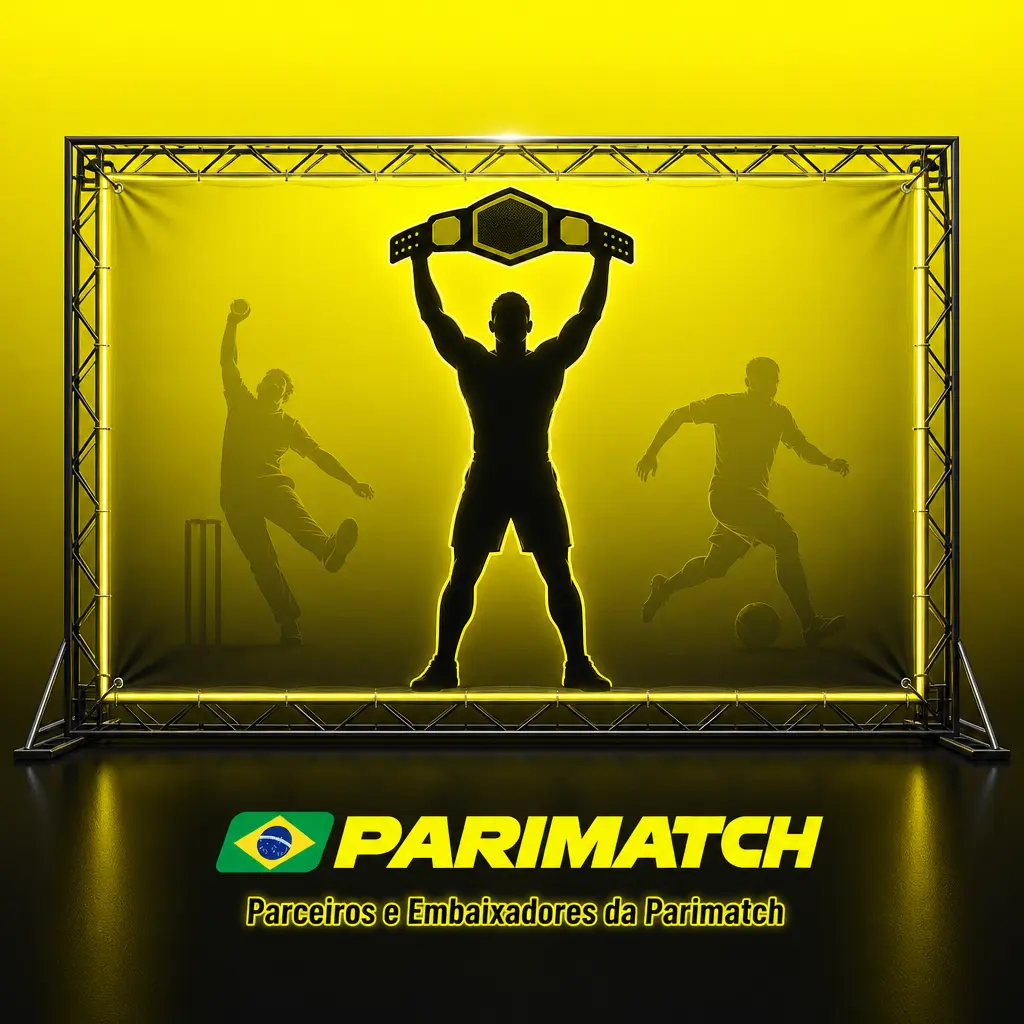 Parceiros e embaixadores da Parimatch: UFC, Evander Holyfield e Oleksandr Usyk representando a marca globalmente