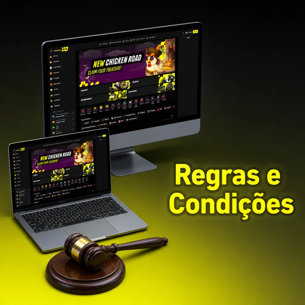 Regras e condições da Parimatch Brasil: termos de uso, cadastro, bônus e conformidade com a Lei nº 14.790/2023